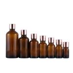 5ml 10ml 15ml 30ml Glass Essential Oil Bottle With Aluminum Cap / Plastic Cap