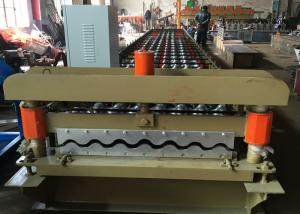Quality PLC Control Perforated Roofing Sheet Roll Forming Machine Zinc Metal Sheet wholesale