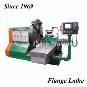 Quality Stable CNC Flange Accurate Lathe Machine High Sensitive Energy Saving wholesale