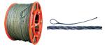 9mm 12 Strands Non Rotating Galvanized Steel Wire Rope