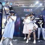 Amusement Park Indoor Multuplayer Interactive 9D VR Walking Shooting Game
