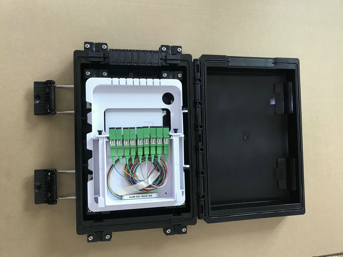 9 SC LGX PLC Optical Fiber Splitter 1X8 Cassette