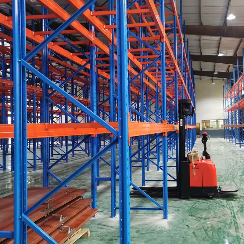 Pallet Shelving Steel Racks For Warehouse Industrial Warehouse Storage Racks 1.5-2.5mm Depth