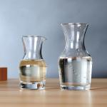 Machine Made 7.5 Oz. Clear Mini Wine Pitcher Serving Wine Carafe