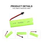 NIMH Nickel Metal Hydride Battery AA Size 4.8v Battery Pack 2400mah