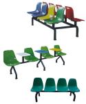 fiberglass chairs and stools