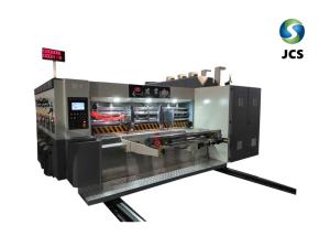 Quality Pneumatically Locked Corrugated Box Printing Machine 200 Pcs / Min High Precision wholesale