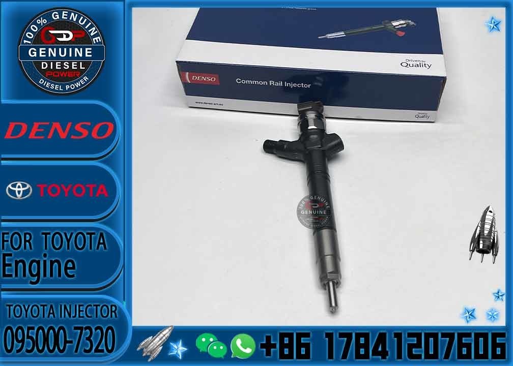 0950007320 Fuel Injector Nozzles 095000 7320 Common Rail Injector 095000-7320 for Toyota