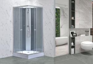 Quality 1-1.2mm 5mm Glass Shower Enclosures Aluminium Frame wholesale