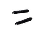 Black Bellows Rubber Boot 6mm Convoluted Rubber Bellows And Boots Silicone