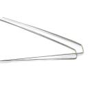 Height 20.5cm 2.2mm Slim Galvanized Laundry Wire Hanger