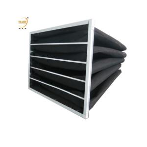 Quality G4 Pocket Medium Efficient Activated Hvac Carbon Bag Air Filter for Odor Remover wholesale