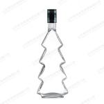 Crystal Whisky Glass Clear Triangle Shape Wine Bottle Perfect for Brandy