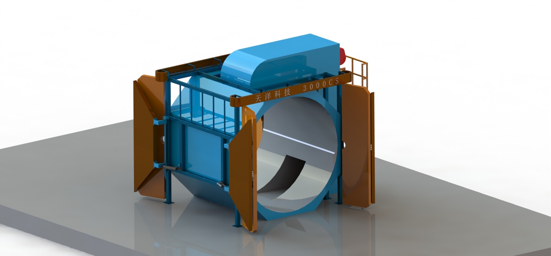 Roto Moulding Machine ,rotomolding machine,shuttle rotomolding machine,Plastic forming machine,Water tower production machine,