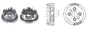 Quality Arc Tooth Carbide Cutter Tools Cylindrical Wear Resistence wholesale
