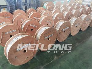 Quality High Tensile Strength Hydraulic Control Line Incoloy 825 Steel Capillary Tube For Oil Gas Industry wholesale