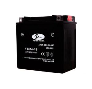 Quality AGM MF Battery YTX14-BS Motorcycle Lead Acid Battery 12V 12AH wholesale