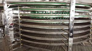 Quality Toast Bread Line Used Spiral Cooling Conveyor Price/Food Cooler wholesale