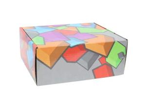 Quality Custom Size Corrugated Gift Box Colorful Kraft Paper Corrugated Box double wall corrugated box wholesale