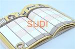 Environmental Paper 4C Printing 128g Hard Cover Notebooks