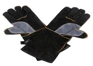 Quality Extreme High Temperature Heat Resistant Gloves Cow Leather Material wholesale