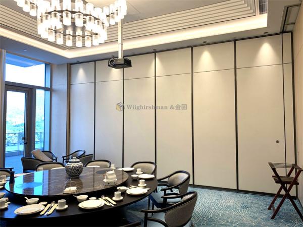 Banquet Hall Space Dividers Partition Walls 85mm/100mm Customizable For Big