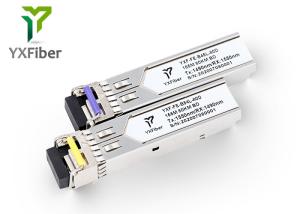 Quality SFP BIDI LC WDM DDM 80km 1490nm/1550nm Optical Fiber Module wholesale
