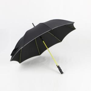 Quality Walking Stick Cum Straight Handle Umbrella For Gentlemen Custom Colors wholesale