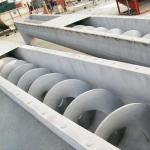 Single Shaft Screw Belt Conveyor For Urban Water Plant