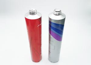 Quality Cosmetic Empty Metal Squeeze Tubes For Hair Colorant Cream ISO9001 Approved wholesale