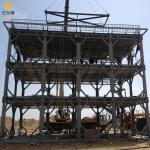 Large Span Prefab Metal Structures Construction Steel Prefabricated Warehouse