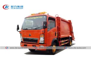Quality Sinotruk Howo 6 Wheels 140hp 8M3 Waste Collection Truck wholesale