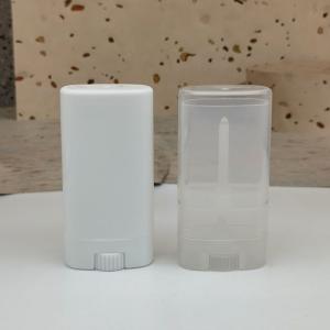 Quality Oval Twist Up Cardboard Plastic Deodorant Bottle Containers Stick 15ml 15g For Lip Balm Body wholesale