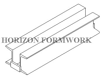 8.9m Height Single Sided Concrete Wall Forms Q235 Steel Channel OEM Available