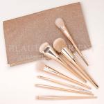 Unique Color Ladies Make Up Brushes PBT Hair 7pcs Brush Set Skin Friendly