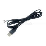 Shield USB A Male to 4 Bare Wires Open End Pigtail Cable