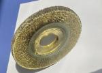 125MM OD Stainless Steel Circular Encapsulated Wire Brush in Heavy Duty Cleaning
