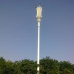4G Polygonal Steel Tubular Telecommunication Towers Hot Roll Steel Q235