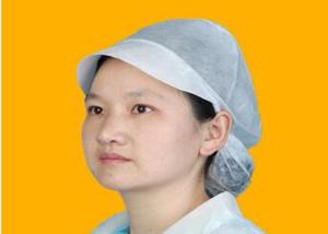 Quality Breathable Disposable Painters Hats , Disposable Theatre Caps Environmental Friendly wholesale