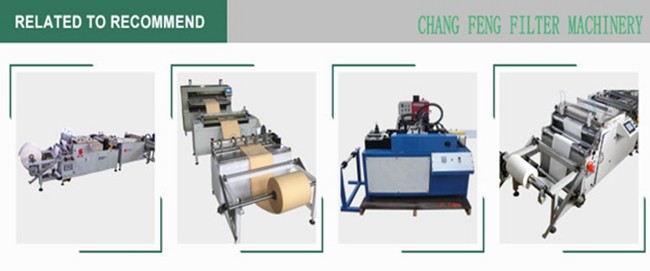 380v Car Air Filter Making Machine 1800X1030X900mm Paper pleaeting