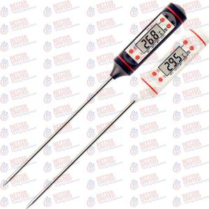 Quality Stainless Steel ABS Digital Food Thermometer Built In Button Battery wholesale