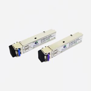 Quality 1490nm / 1310nm 1000BASE-BX-D , 20km BiDi LC SMF SFP Transceiver Module wholesale