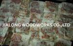 European Poplar Walnut Burl Wood Veneer Architectonic Woodwork