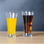 400ml 13.5oz Long Drink Flared Pilsner Glasses For Beer / Juice / Mojito