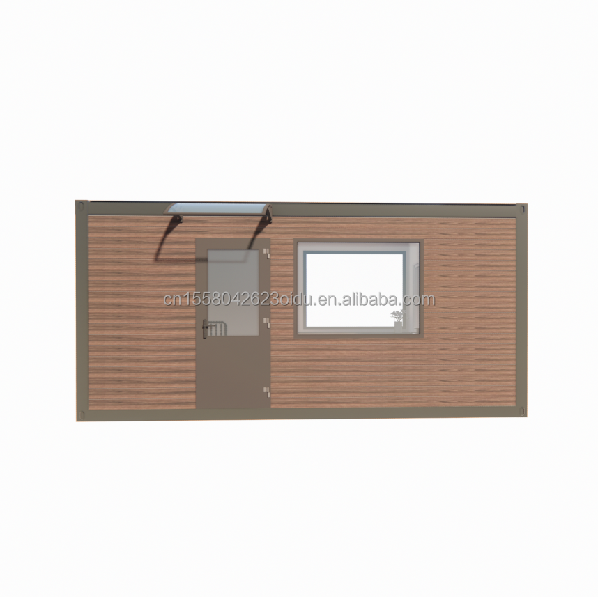 Galvanized Steel Square Tubes Main Structure Prefab House for 20ft or 40ft Modern Luxury Villa Home