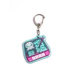 Anime Printed Acrylic Glitter Epoxy Charms Double Sided Non Toxic
