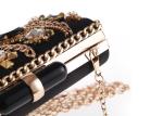 Bling Party Evening Clutch Bags Vintage Steampunk Handmade Embroider Beaded