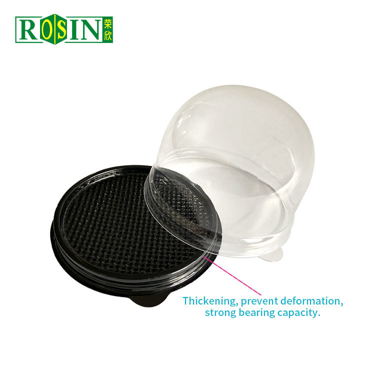Round Disposable Cake Container Water Resistant For Birthday Parties