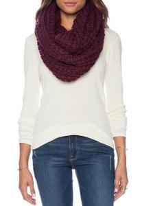 Quality LADY WOOL FASHIONABLE KNITTED INFINITY SCARF wholesale