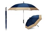 Extra Large Compact Golf Umbrella Rubber Handle Manual Open Rain Proof